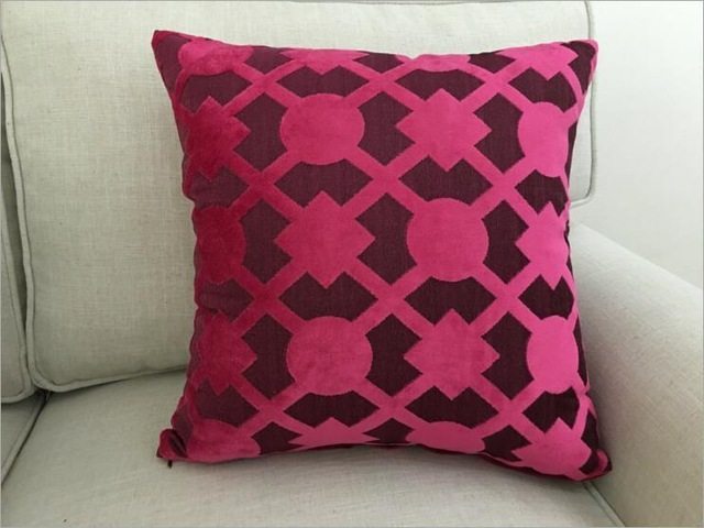Home Decorative Sofa Throw Pillows Flannel Cushion Cover - DropOnline.co