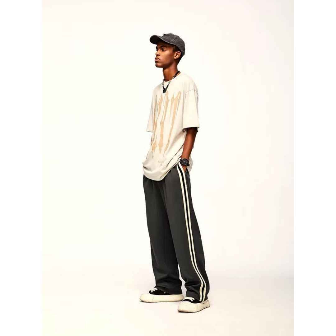 Men's Corduroy Casual Pants - Trendy Straight Leg Trousers