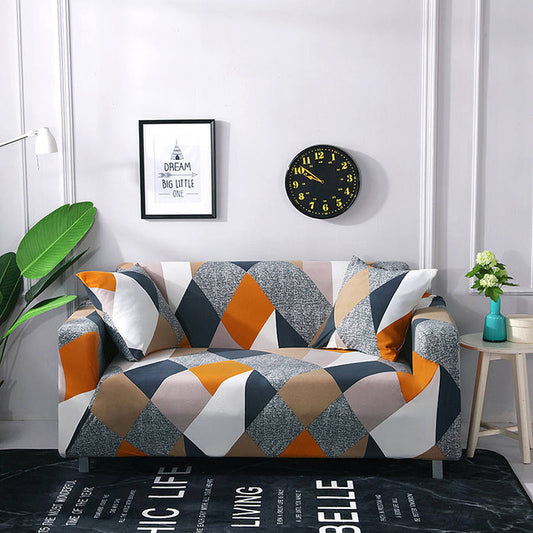 Printed sofa cushion sofa cover sofa cover - DropOnline.co