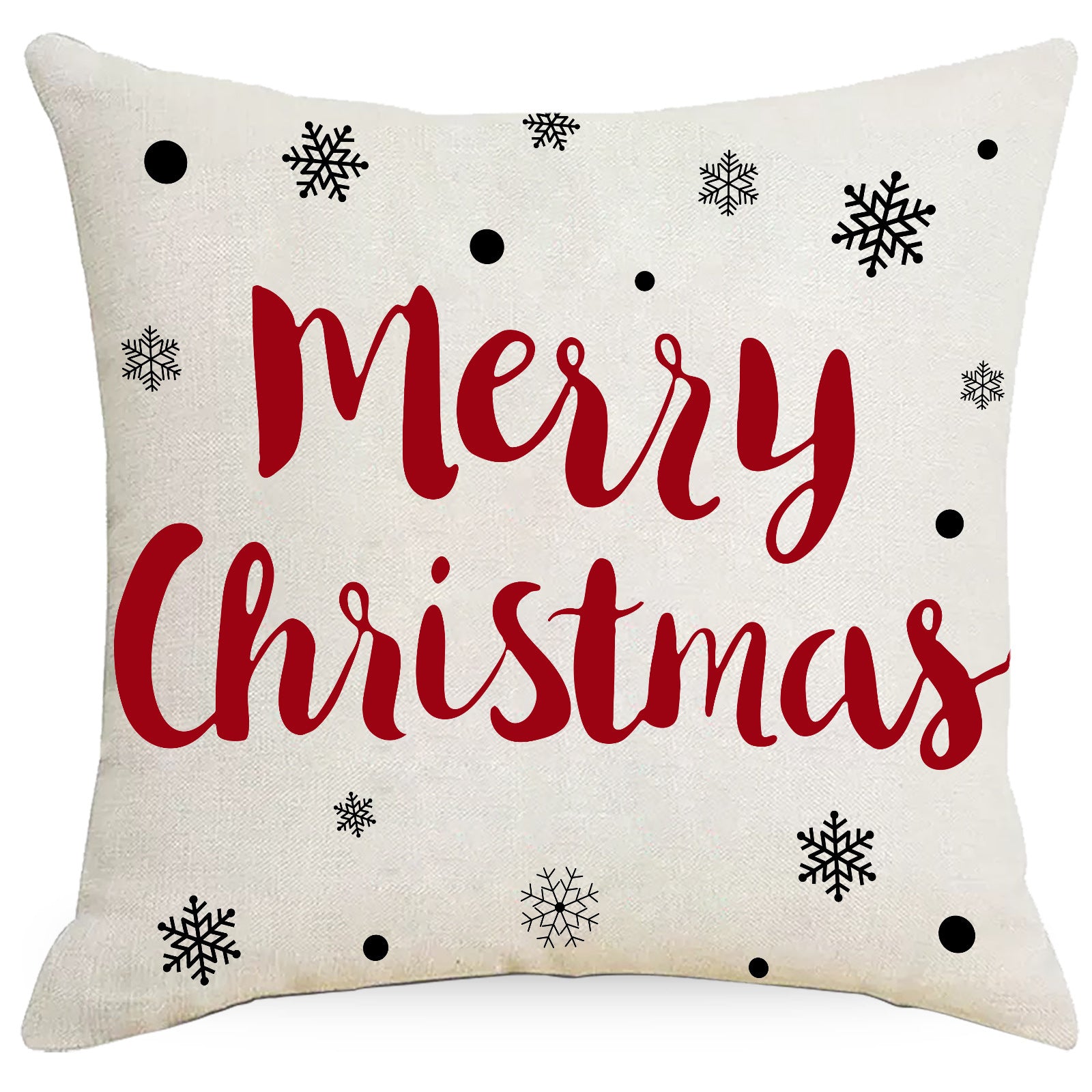 Holiday Decoration Home Sofa Cushion - Festive Throw Pillow Cover for Living Room Decor - DropOnline.co