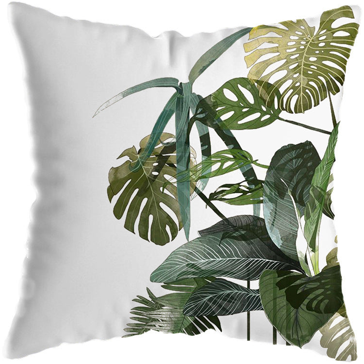 Tropical Plant Cushion Cover Living Room Sofa - DropOnline.co