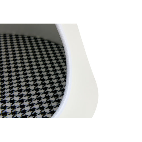 Set Of 2 Coffee Round Tables With A Marble-look Top And Steel Base With 2 Cat Beds Multifunctional And Stylish Entable - DropOnline.co