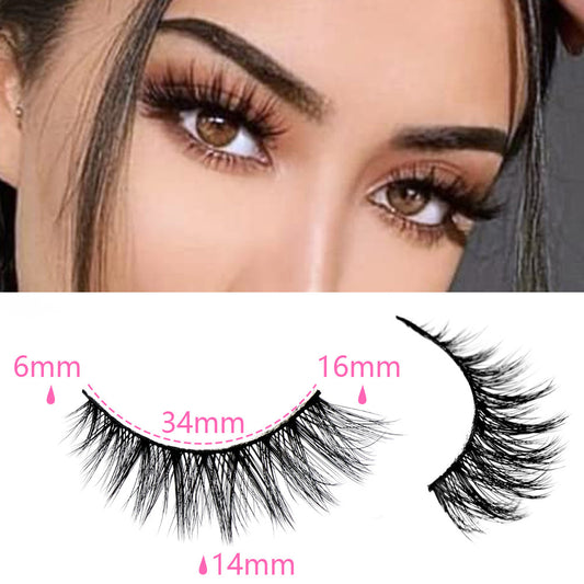3D False Eyelashes Are Multi-layered, Realistic, Soft And Comfortable - DropOnline.co