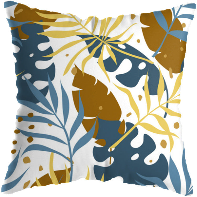 Tropical Plant Cushion Cover Living Room Sofa - DropOnline.co
