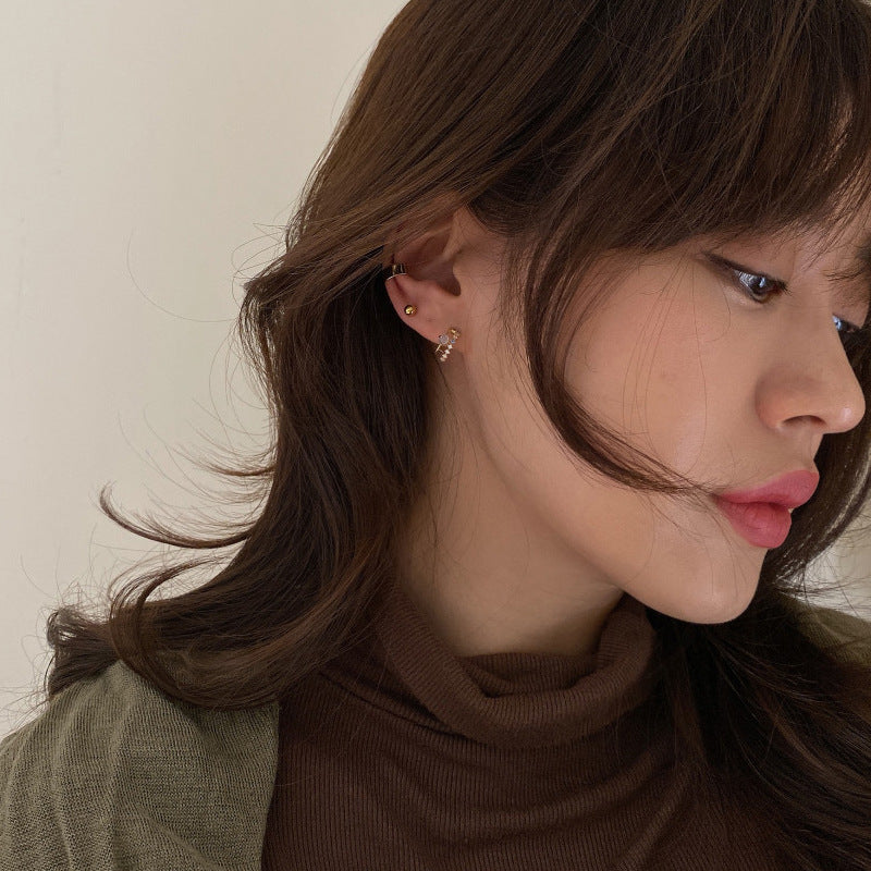 Ladies vintage opal earrings - DropOnline.co