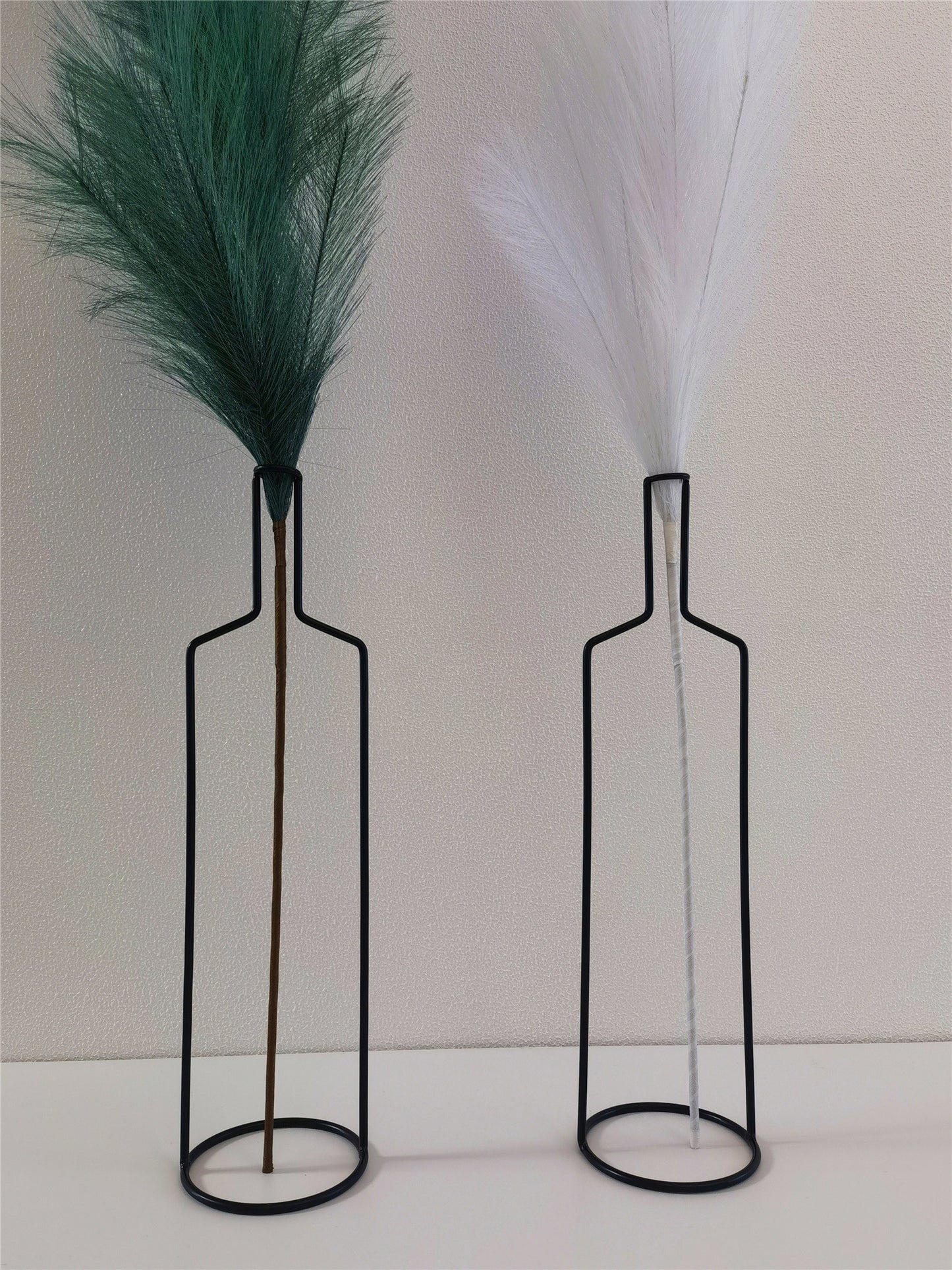 Vase Decor Home Nordic Large Tall Iron Line Flower Vases Dec - DropOnline.co
