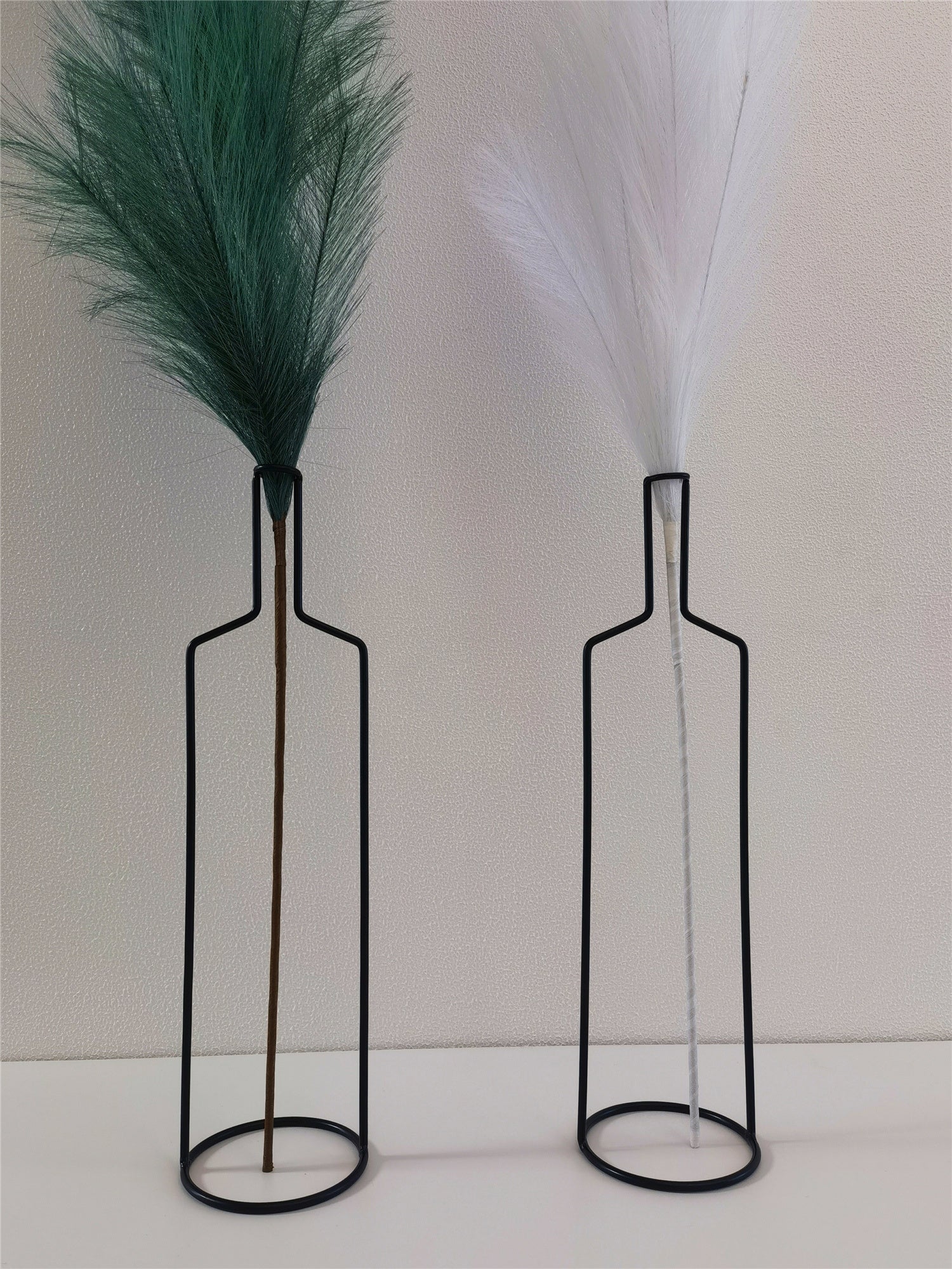 Vase Decor Home Nordic Large Tall Iron Line Flower Vases Dec - DropOnline.co