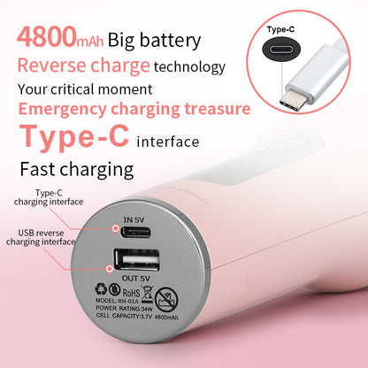 Wireless Automatic Hair Curler | USB Rechargeable LCD Ceramic Heating Curling Iron