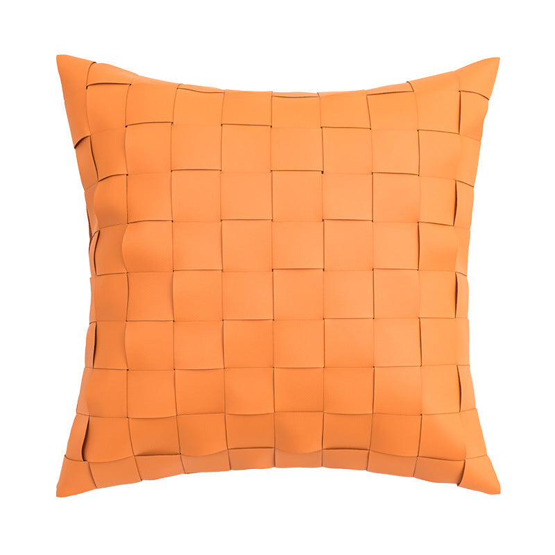 Nordic Instagram Style Geometric PU Stereo Cushion Cover - DropOnline.co