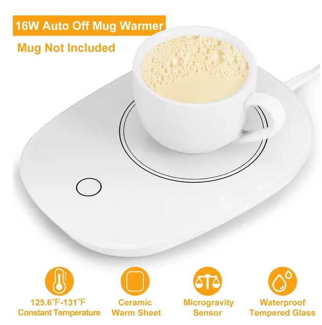 Coffee Mug Warmer Cup Warmer Auto Shut Off Coffee Tea - DropOnline.co