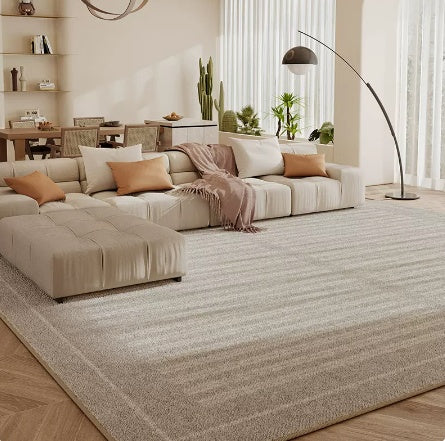 Living Room Carpet Checkerboard Bedroom Floor Cushion Sofa Coffee Table Blanket Dirt Resistant - DropOnline.co