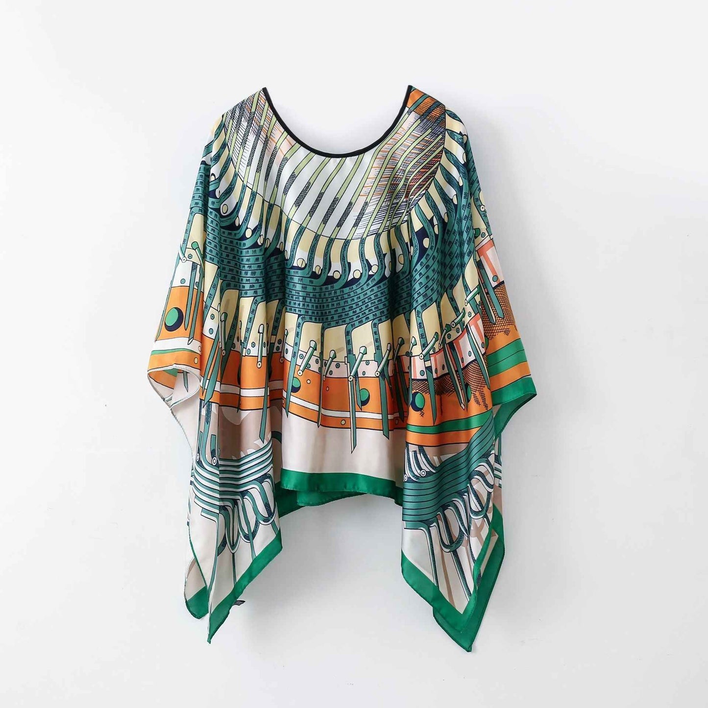 Pullover Shawl Outerwear Cover-up - Multifunctional Scarf Wrap