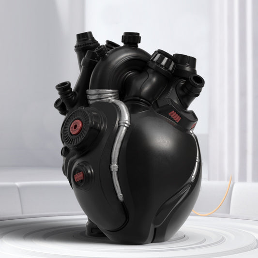 Cyber Punk Simulation Heart Vase Ornament Creative Technology Halloween Home Decor - DropOnline.co