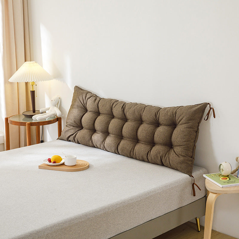 Waterproof Big Backrest Rocking Chair Cushion Bedroom Sofa Waist Pillow Bedside Cushion - DropOnline.co