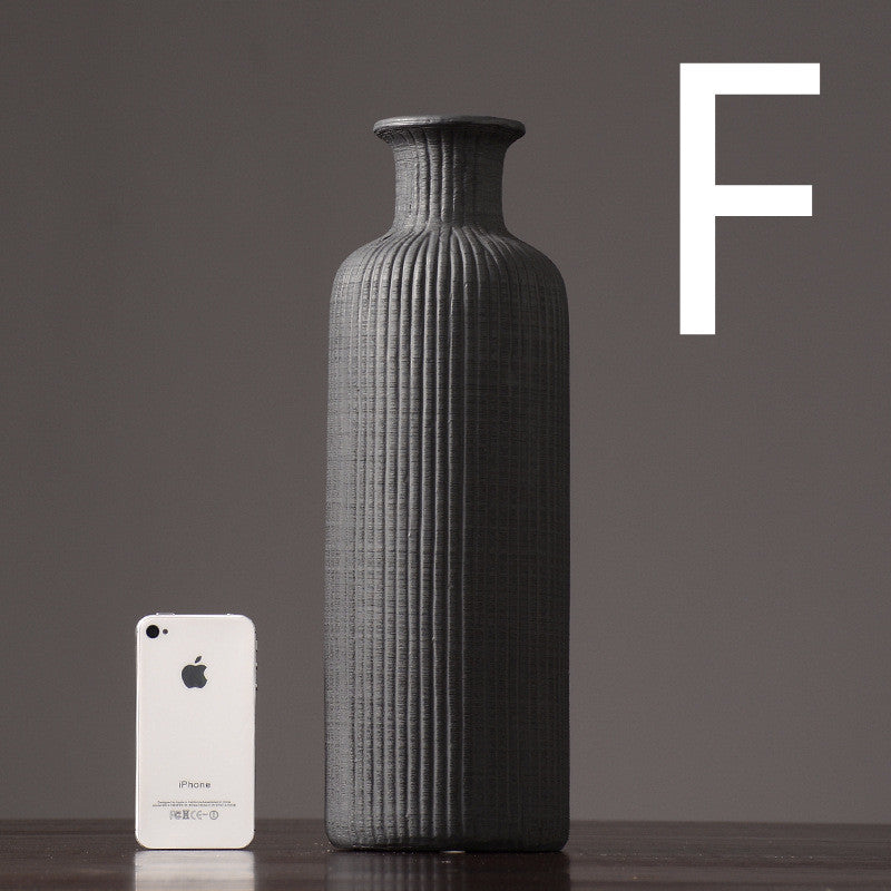 Ceramic Dried Flower Vase Decoration Home Decoration - DropOnline.co