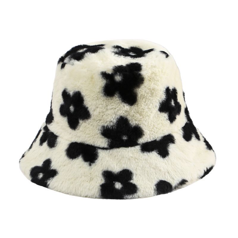 Women's Autumn Winter Warm Plush Hat - Cozy Fashion Beanie - DropOnline.co