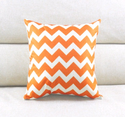 Linen striped hug pillowcase wave pattern cushion bag - DropOnline.co