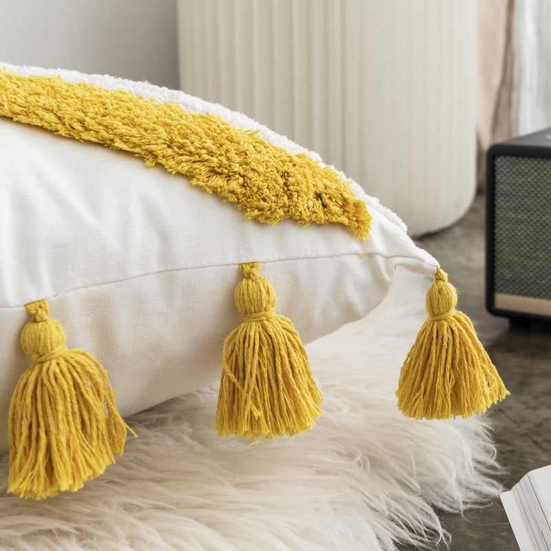 Modern bedroom net red cushion - DropOnline.co