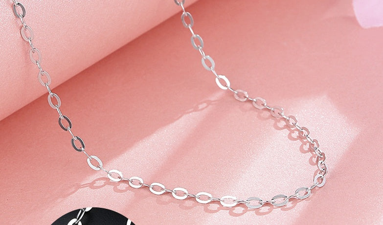 S925 sterling silver necklace - DropOnline.co
