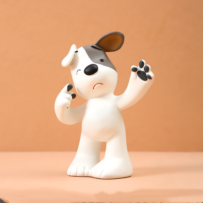 Creative Living Room Puppy Decoration Home Decoration - DropOnline.co