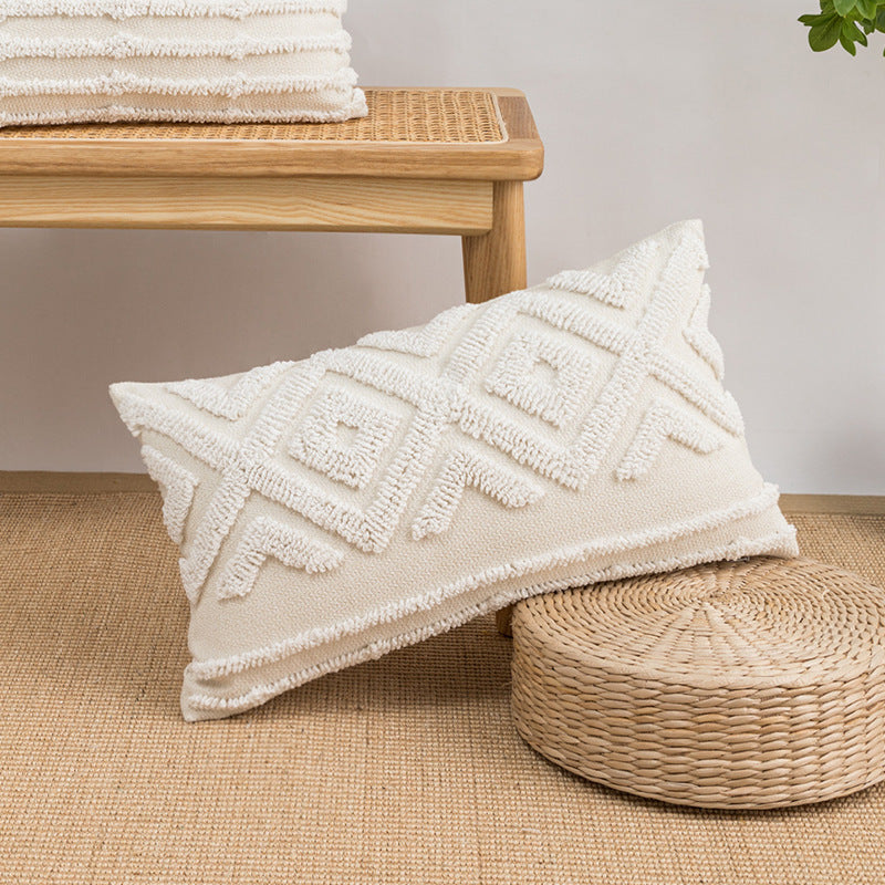 Velvet Holding Sample Home Sofa Cushion Cover - DropOnline.co