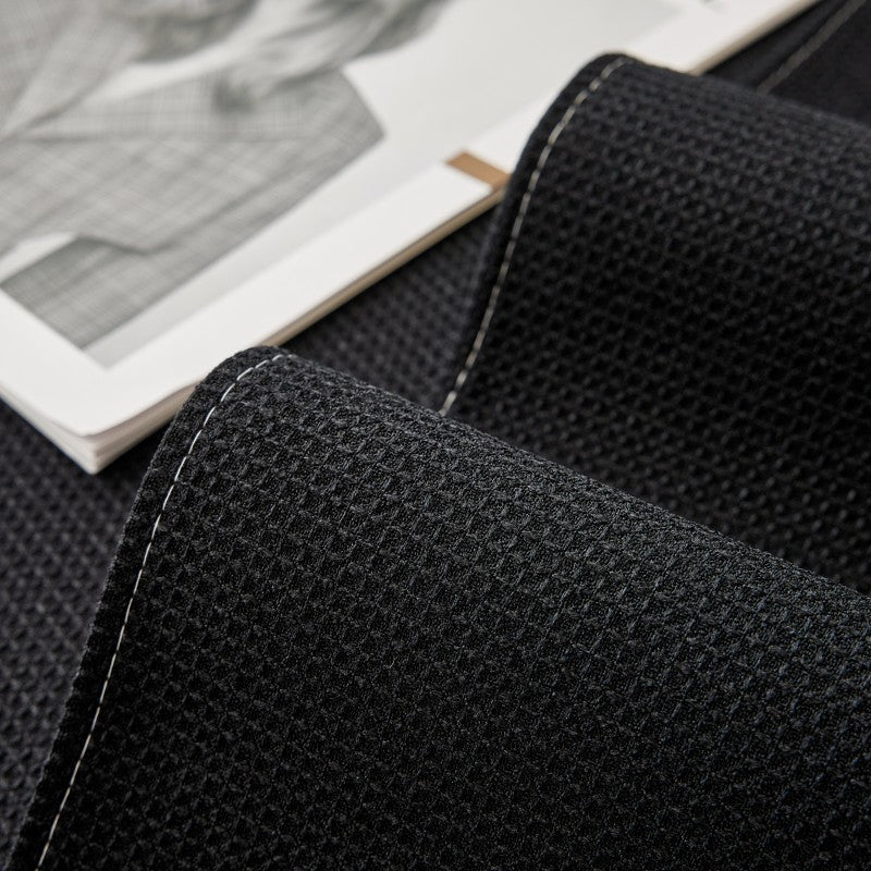 Waffle Solid Color Cream Sofa Cushion Waterproof Non-slip - DropOnline.co