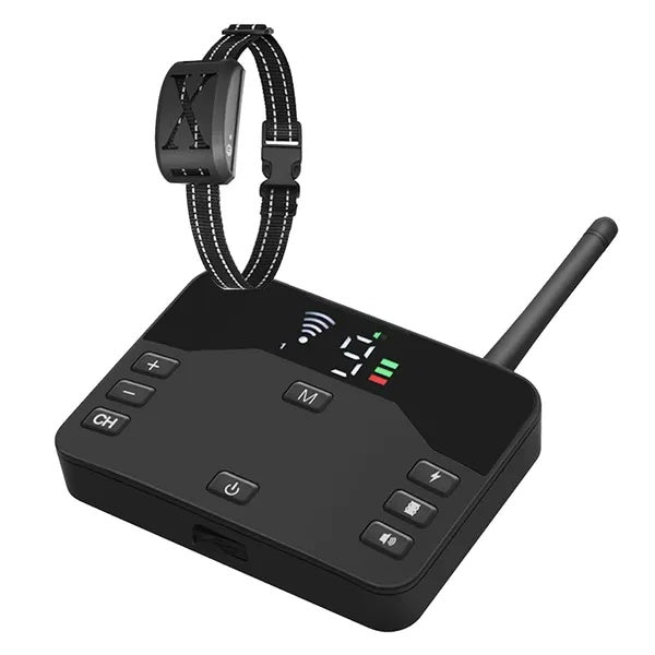 Wireless Electric Dog Fence Waterproof Pet Shock Boundary Containment System Electric Training Collar For Small Medium Large Dogs - DropOnline.co
