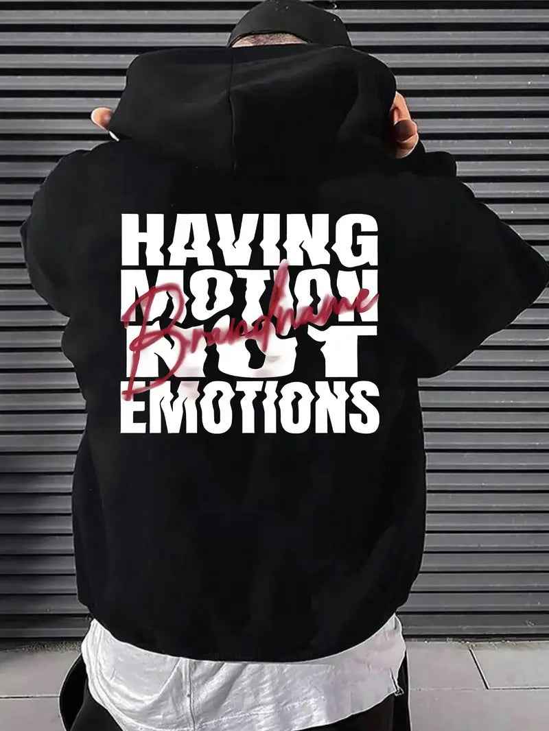 Men's Hoodie - Relaxed Pullover Hooded Sweatshirt