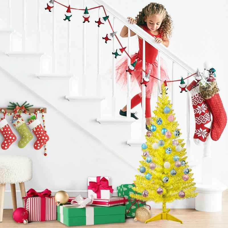 4ft Golden Tree Christmas Tree - Metallic Holiday Decoration