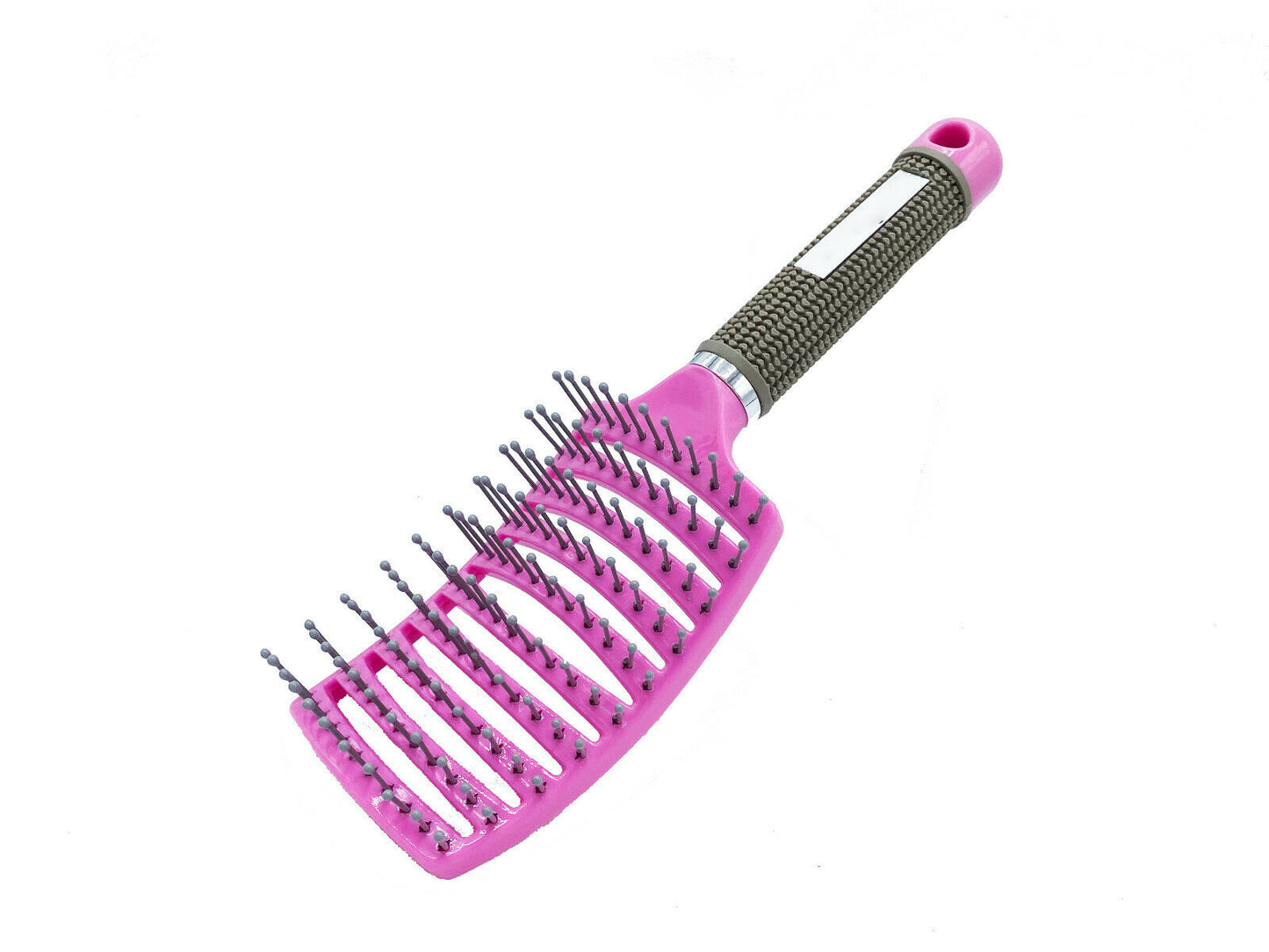 Anti Static Bending Nylon Women's Wet Curly Tangled Hair Brush Styling Tool - DropOnline.co
