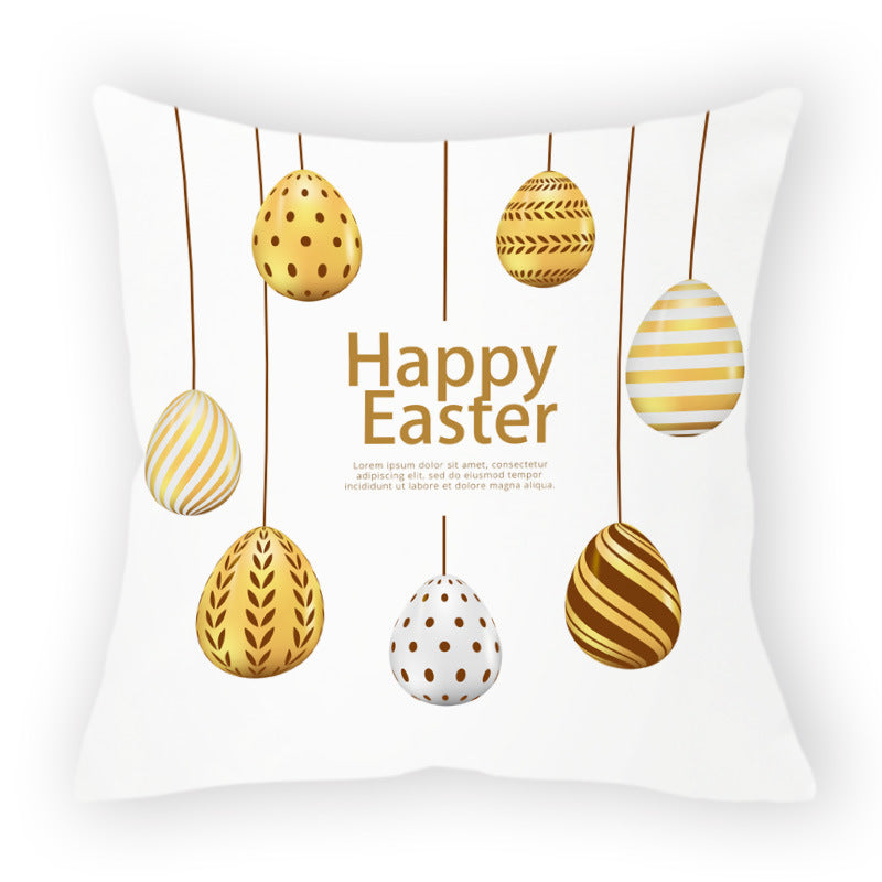 Easter Pillow Cover Sofa Cushion Cushion Cover - DropOnline.co