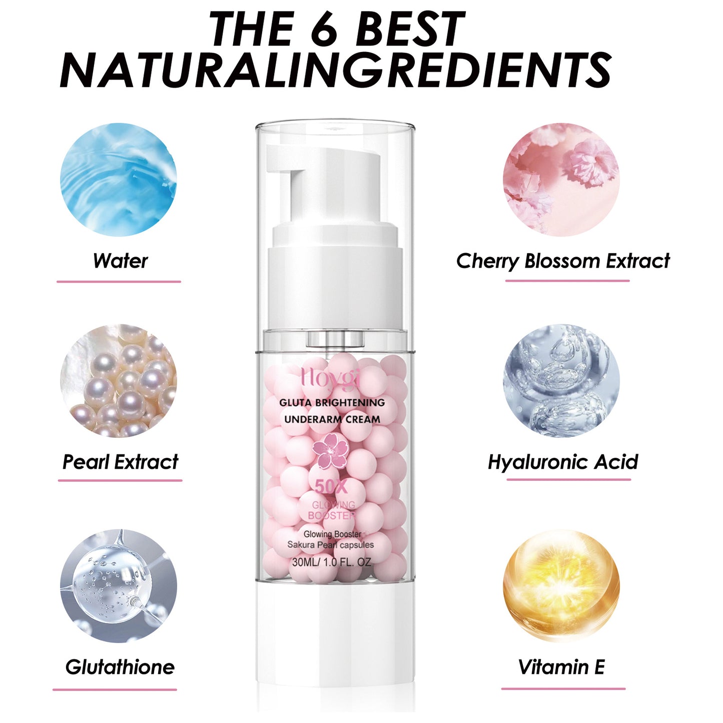 Hoygi Brightening Underarm Cream Lightens Dark Joints, Elbows And Armpits, Whitens Skin, Moisturizes And Beautifies Creams - DropOnline.co