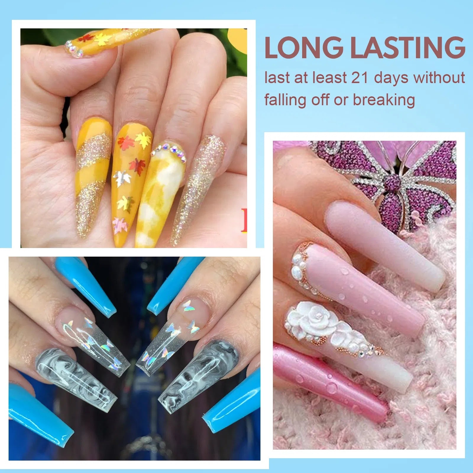 Acrylic Nail Kit Dip Powder Nail Kit Starter With Drill And UV Light, 20 Colors Fast Dry Powder Nail Dipping Kit, With Base & Top Coat Activator Dip Nail Kit For French Nail Art Manicure DIY - DropOnline.co