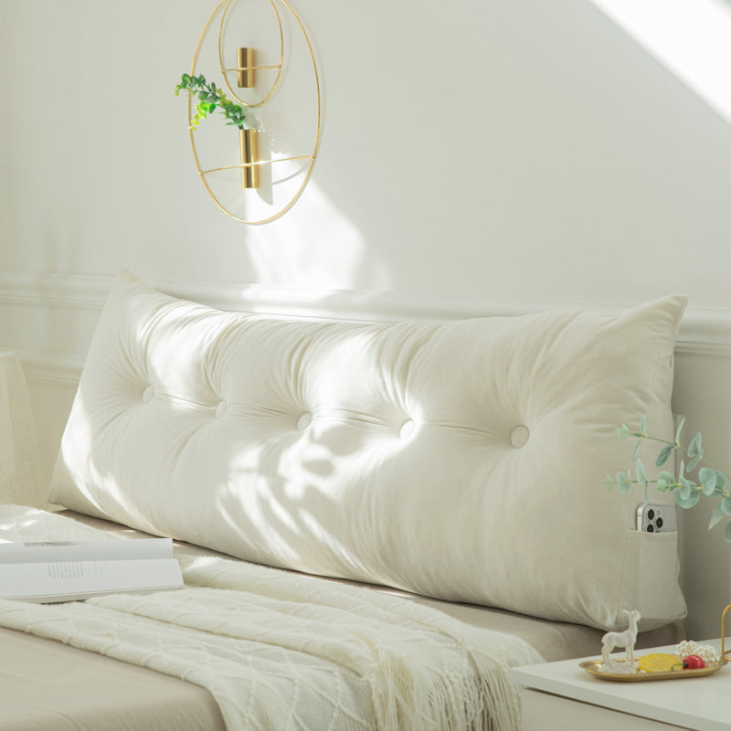 Bedside Cushion Sofa Bedroom Tatami Soft Case Backrest Simple - DropOnline.co