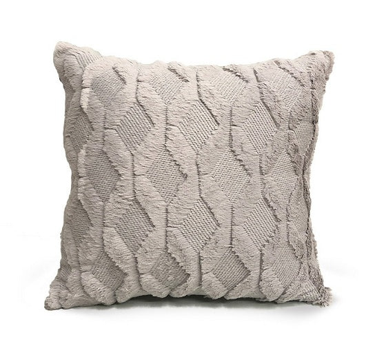 Plush Solid Color Sofa Pillowcase Living Room Cushion - DropOnline.co