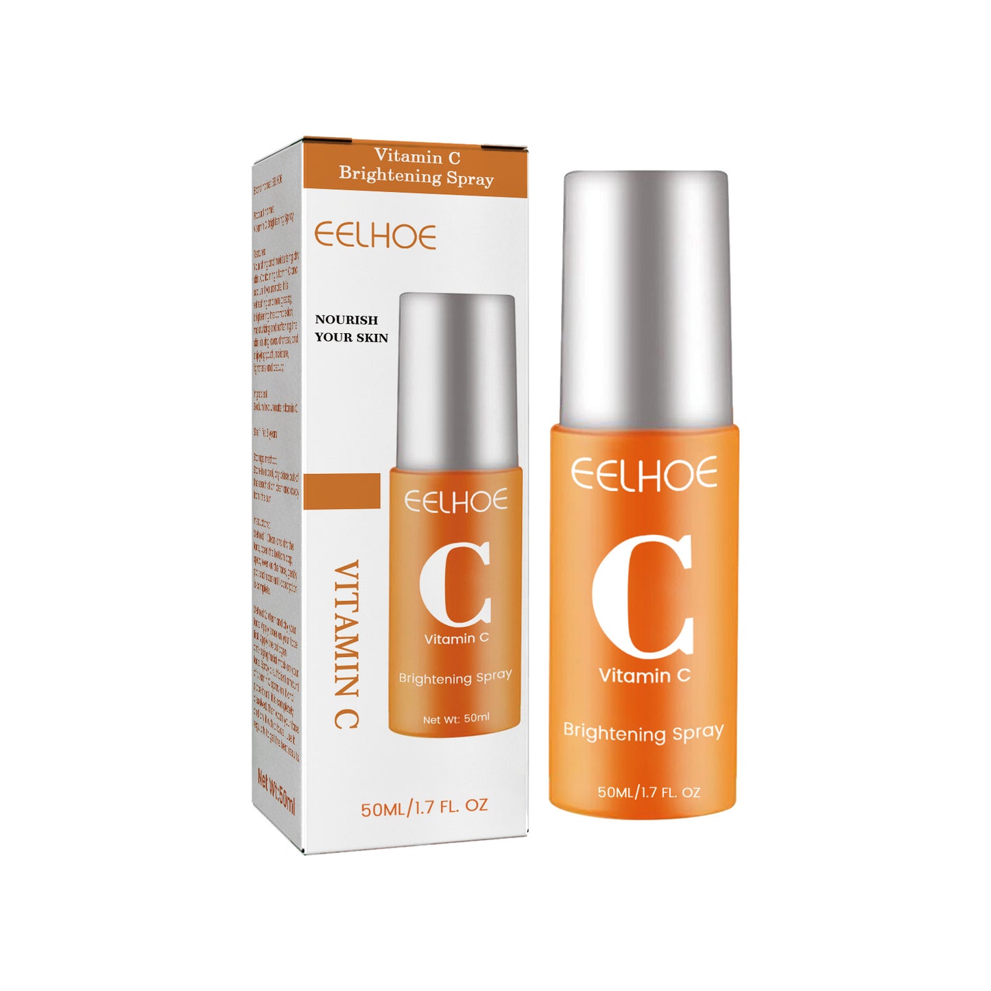 EELHOE Vitamin C Moisturizing Spray Moisturizing And Moisturizing Skin Lightening Acne Spots Rejuvenating And Whitening Spray - DropOnline.co