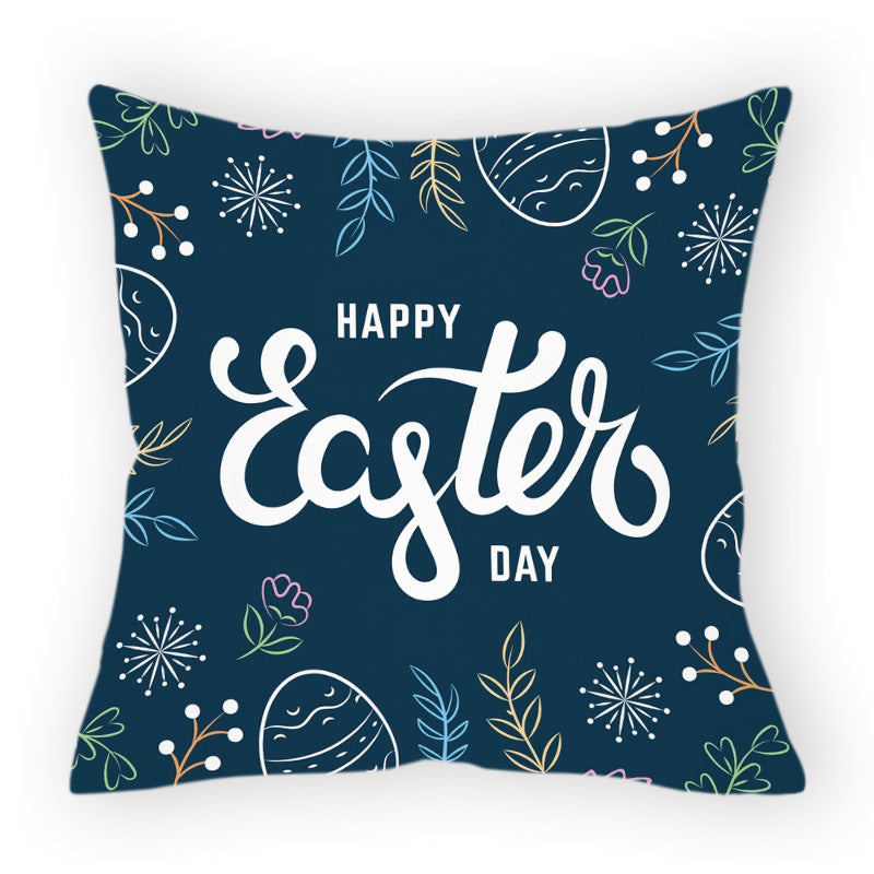 Easter Pillow Cover Sofa Cushion Cushion Cover - DropOnline.co