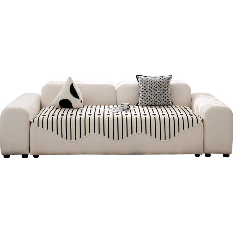 Four Seasons Universal Modern Light Luxury Straight Row Sofa Cushion Cover Cloth - DropOnline.co