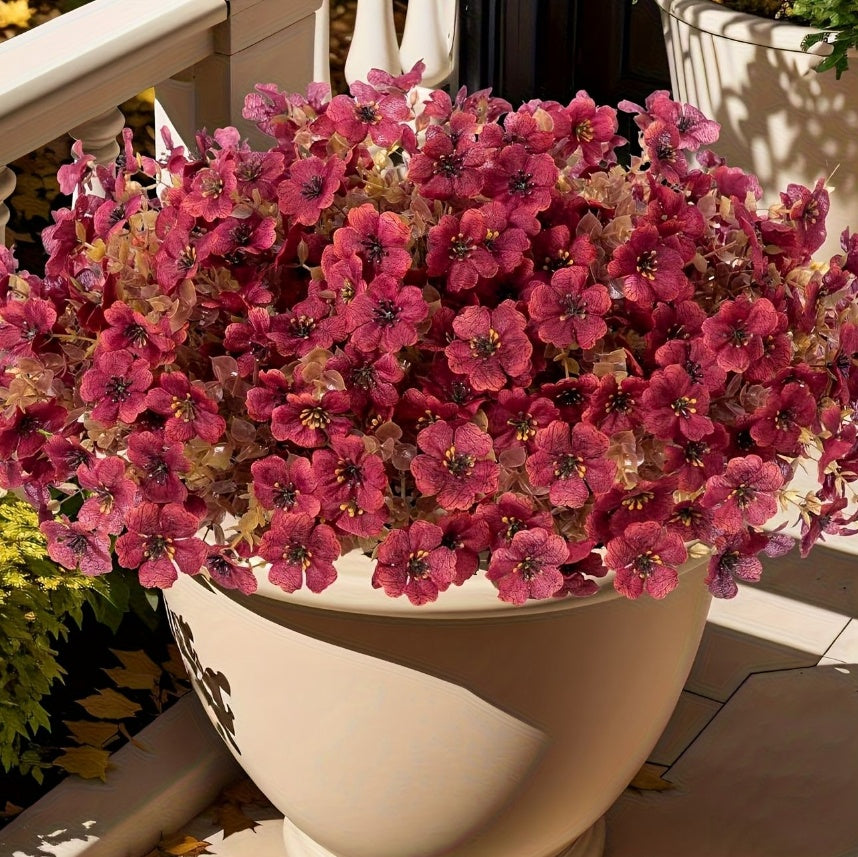 Bionic Flowers And Plants, Autumn Red, Orange, Yellow, Mixed Colors. - DropOnline.co