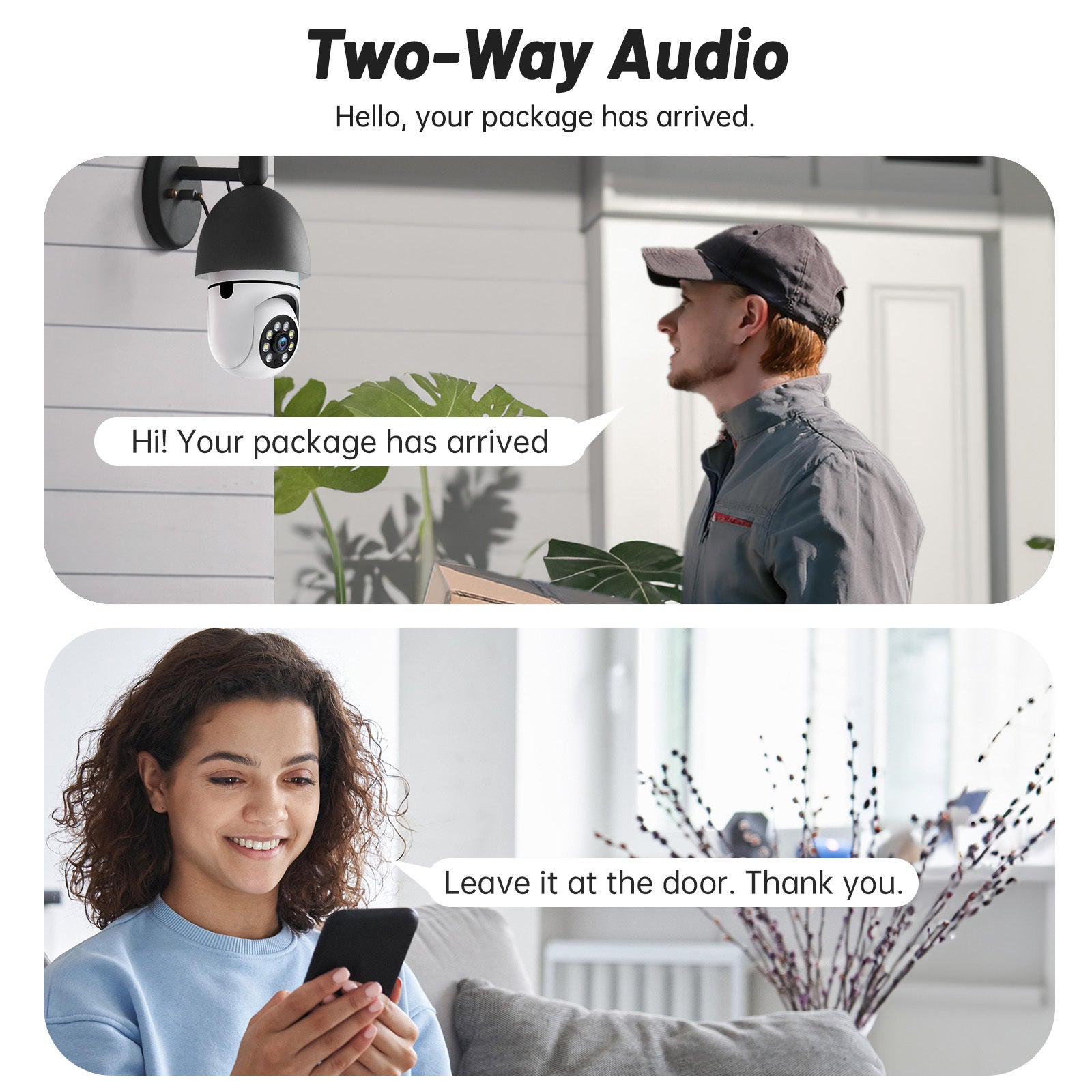 WiFi Indoor E27 Network Security Camera 2K Light Bulb Colorful Smart Home Full HD IP Camera 2pcs Set Camera - DropOnline.co