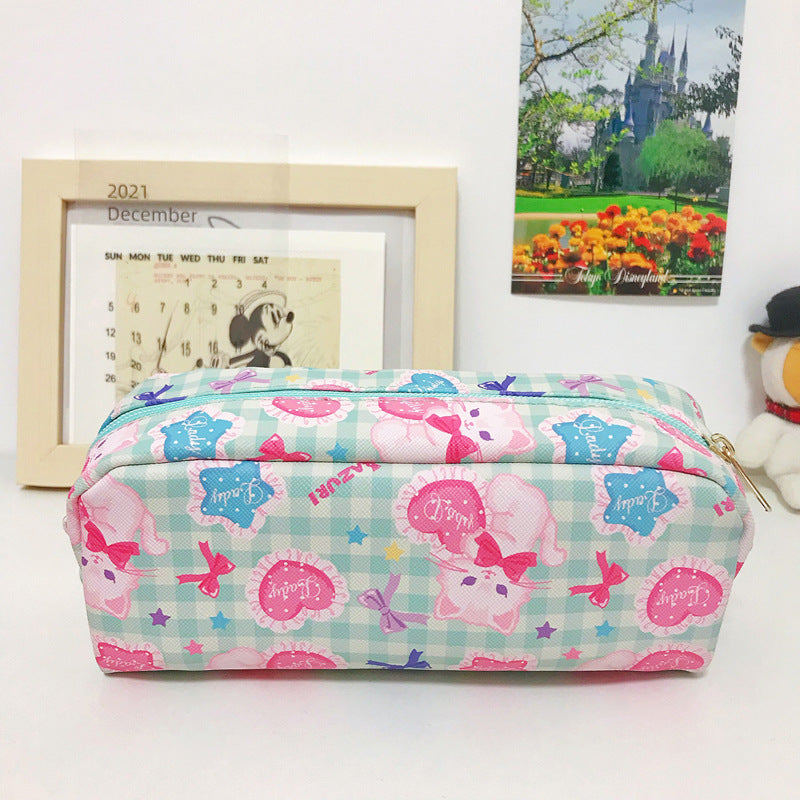 Printed Pencil Case Large Capacity Stationery Box For Elementary, Middle And High School Students - DropOnline.co