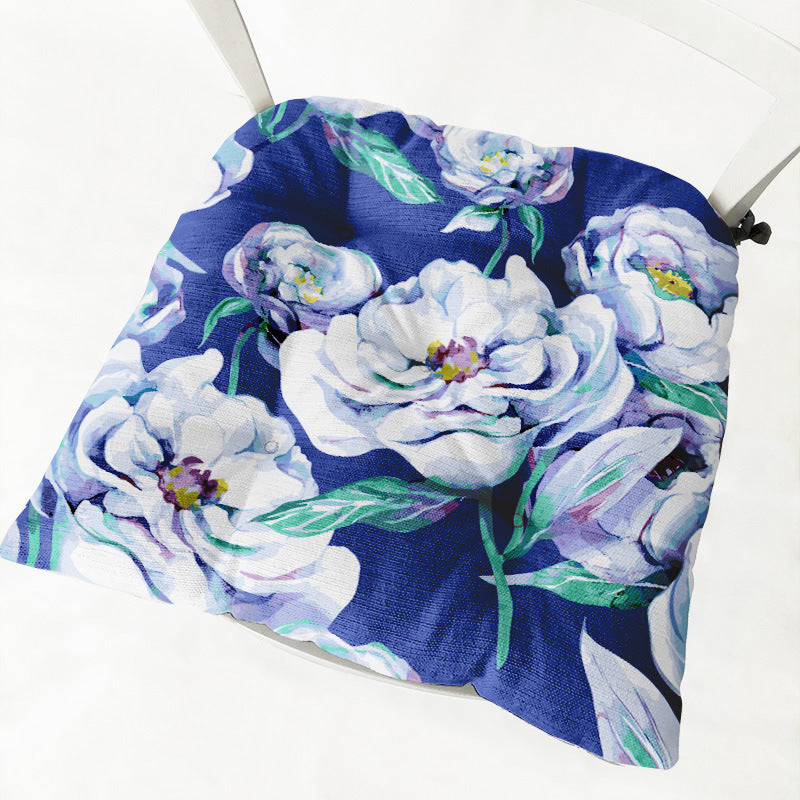 Flower Flower 213 Thick Flannel Chair Cushion - DropOnline.co