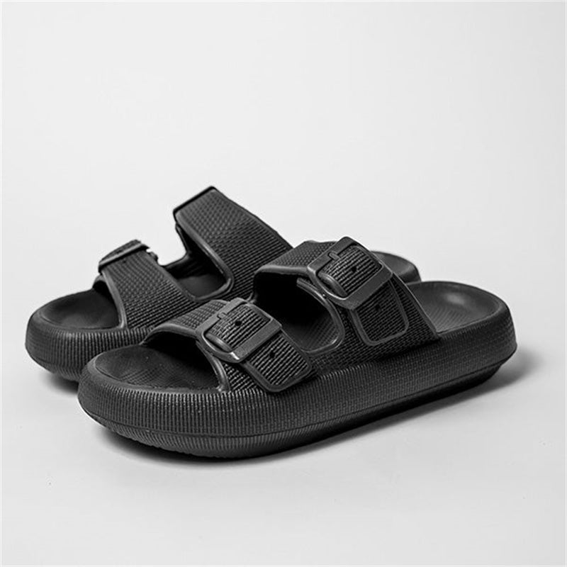 Summer Women Outdoor Indoor Thick-soled Eva Sandals And Slippers - DropOnline.co