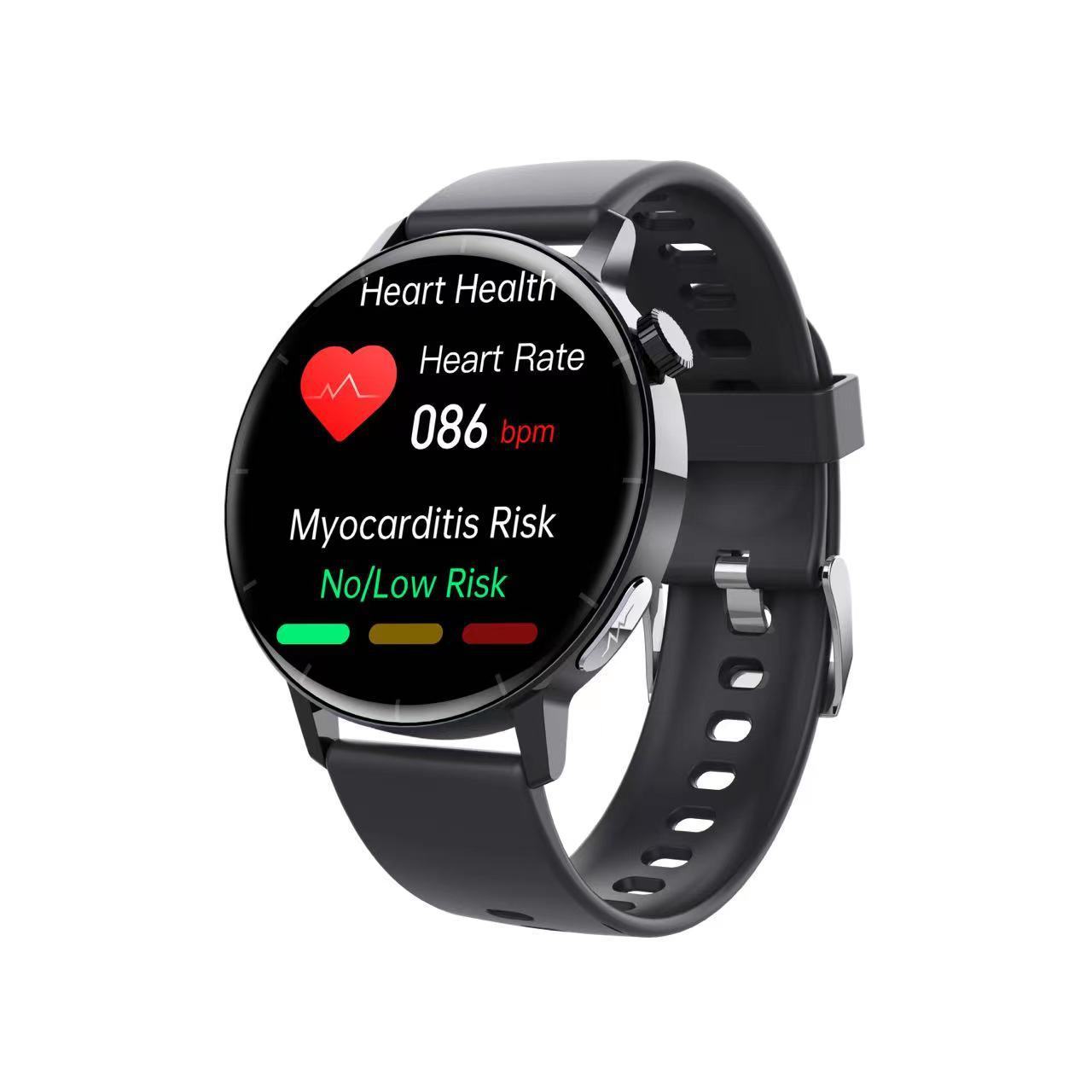 Smart Watch Non-Invasive Blood Glucose Body Temperature Blood Pressure Blood Oxygen Automatic Measurement ECG Ppg Blood Lipid Health Manager - DropOnline.co