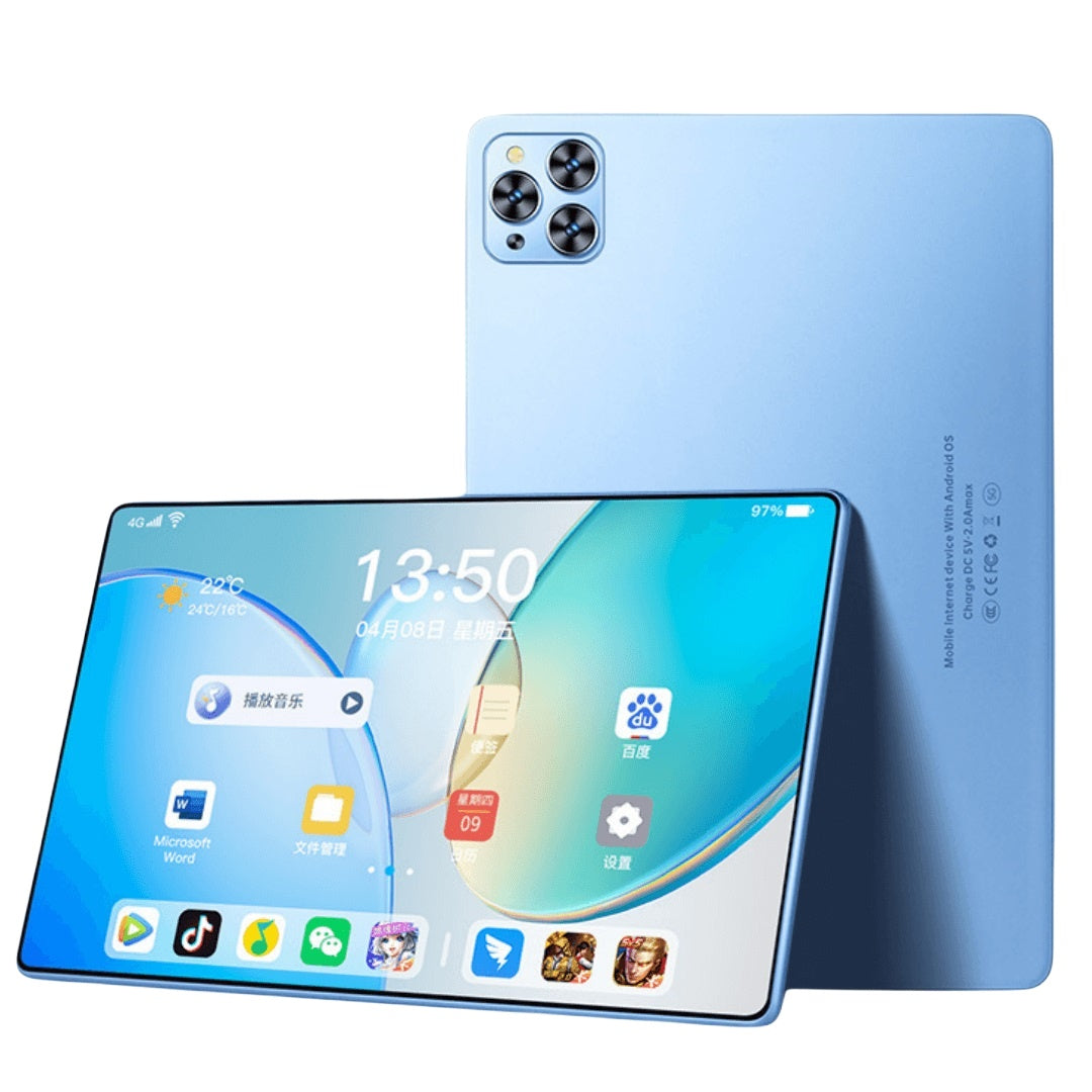 10.1 Inch Tablet Pc 4GB RAM Android 12.0 Tablet PC MTK6762 Processor ROM 4G Network For Business Education Gaming PC - DropOnline.co