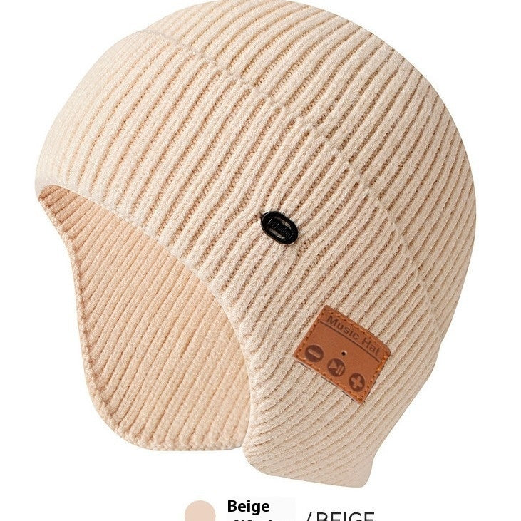 Thickened Bluetooth Cap - Knitted Wireless Music Beanie - DropOnline.co