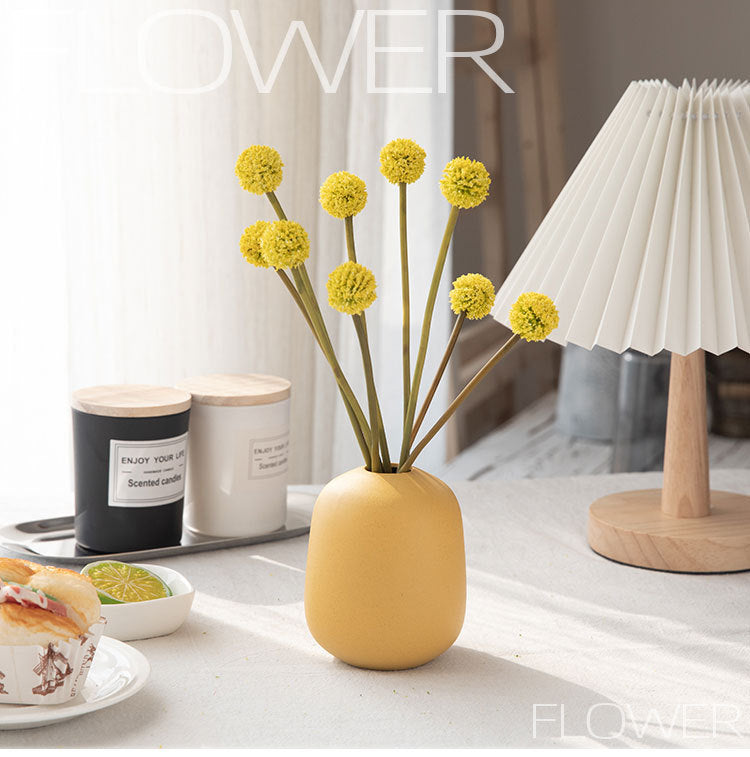 Foam Fruit Artificial Flower Bouquet - 6-Head 25cm Decorative Floral Arrangement for Home - DropOnline.co