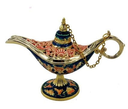 Arabian Genie Oil Lamp Container Decor - DropOnline.co