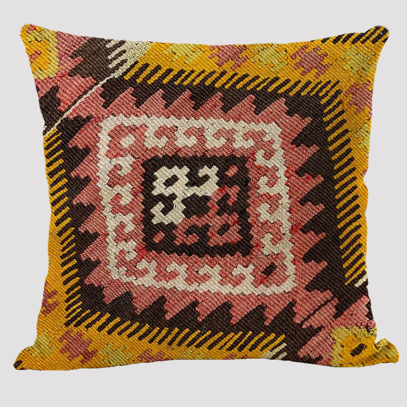 Modern Minimalist Bohemian Pillow Printed Polyester Cushion Cover - DropOnline.co