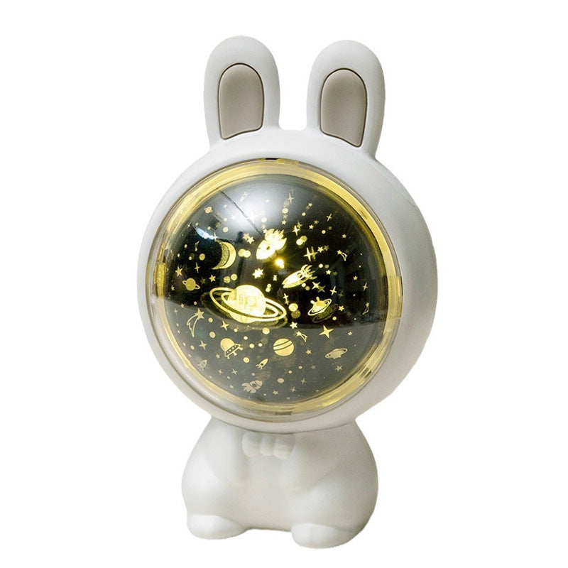 Creative Rabbit Star Light Projector Lamp Children Home Decor - DropOnline.co